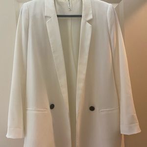 White MURAL Blazer